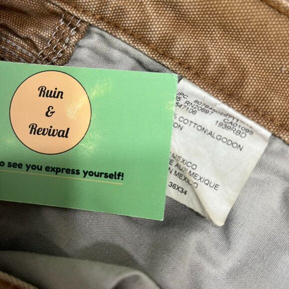 Tan Baggy Dickies Carpenter pants - Picture 4 of 4